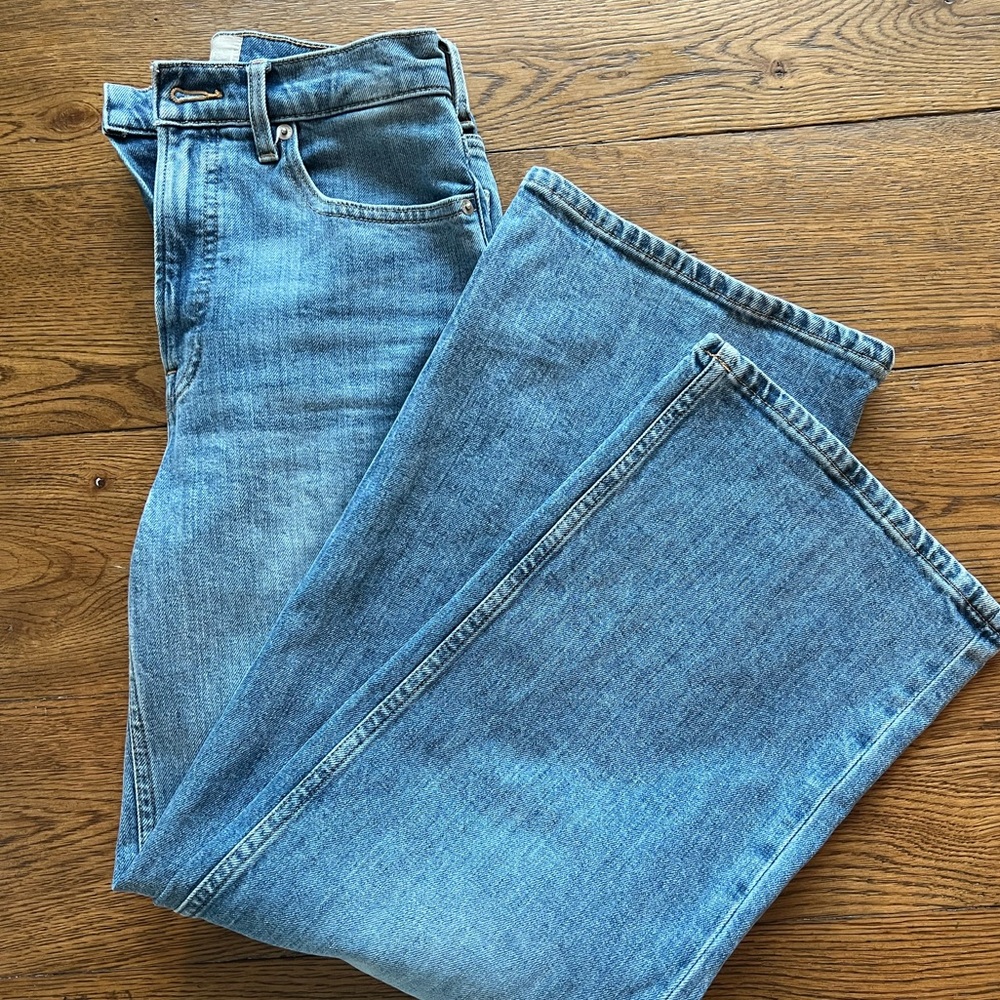 Everlane Way High Sailor Jeans